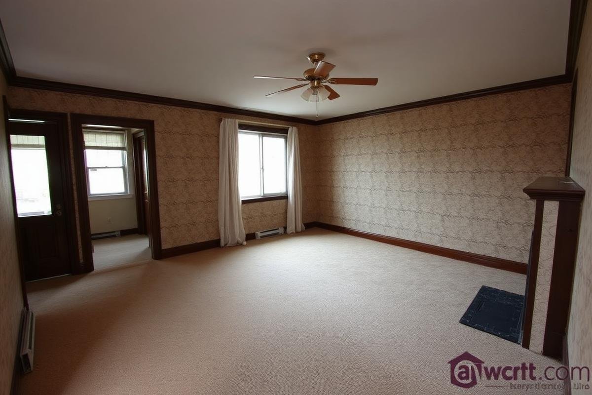 Living Room before renovation (demo project)